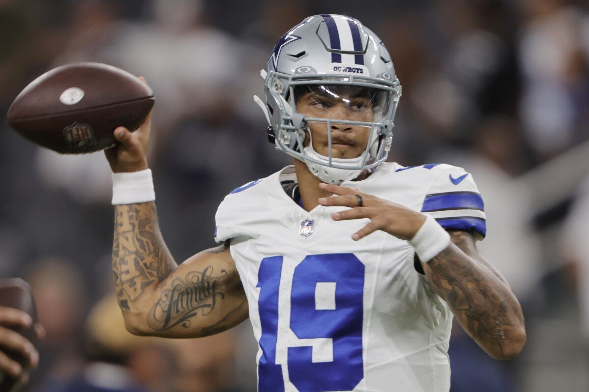 Le QB3 de Dallas, Trey Lance, trouve son rythme dans la victoire des Cowboys à Las Vegas  